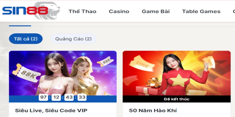 Người chơi tìm hiểu kỹ khuyến mãi SIN88 khi tham gia