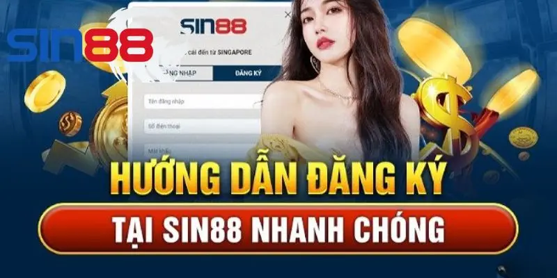 Hướng dẫn chi tiết cách khởi tạo tài khoản cá cược tại SIN88