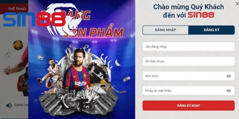 Mỗi người chơi chỉ được đăng ký một tài khoản SIN88 duy nhất